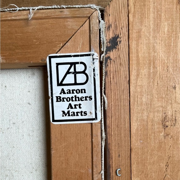 1975 Vintage Framed Floral Painting Signed By Mary Gail 27/32 Inch - Picture 14 of 16